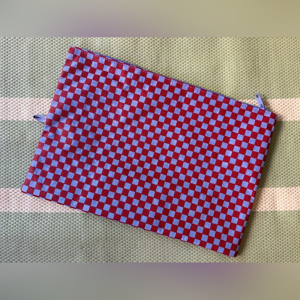 BAGGU Large Go Pouch - Jewel Checks